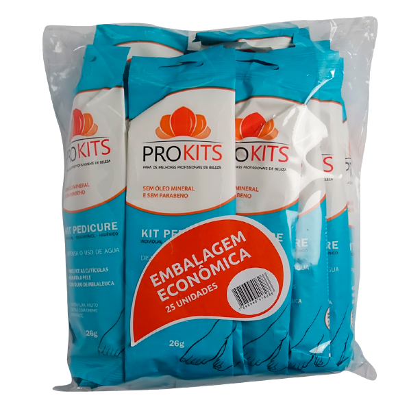 EMBALAGEM ECONOMICA COM 25 UNIDADES DE KI...