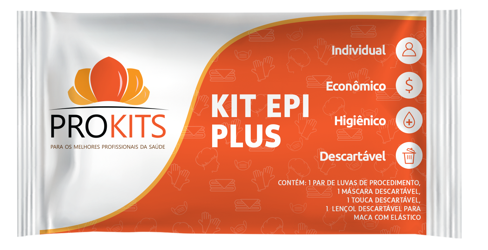 KIT EPI PLUS TAMANHO M PROKITS